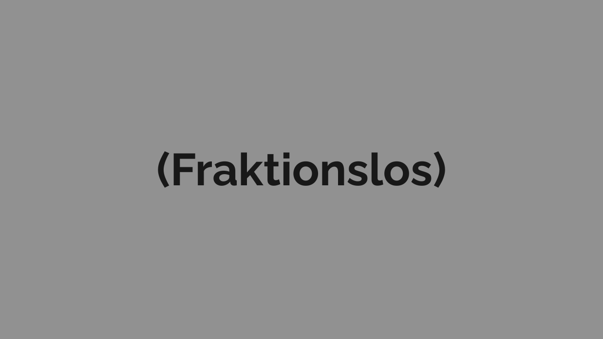 Fraktionslose Ratsperson